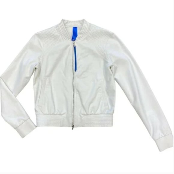 Kit and Ace White Bomber Jordan Jacket Size XS - Picture 3 of 4